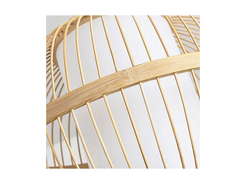 Lampe Suspendue Toolight App1632-1Cp Boho 50Cm Beige