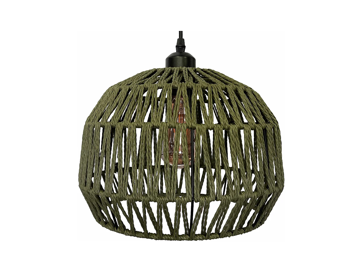 Lampe Suspendue Toolight App1293-1Cp Boho Green
