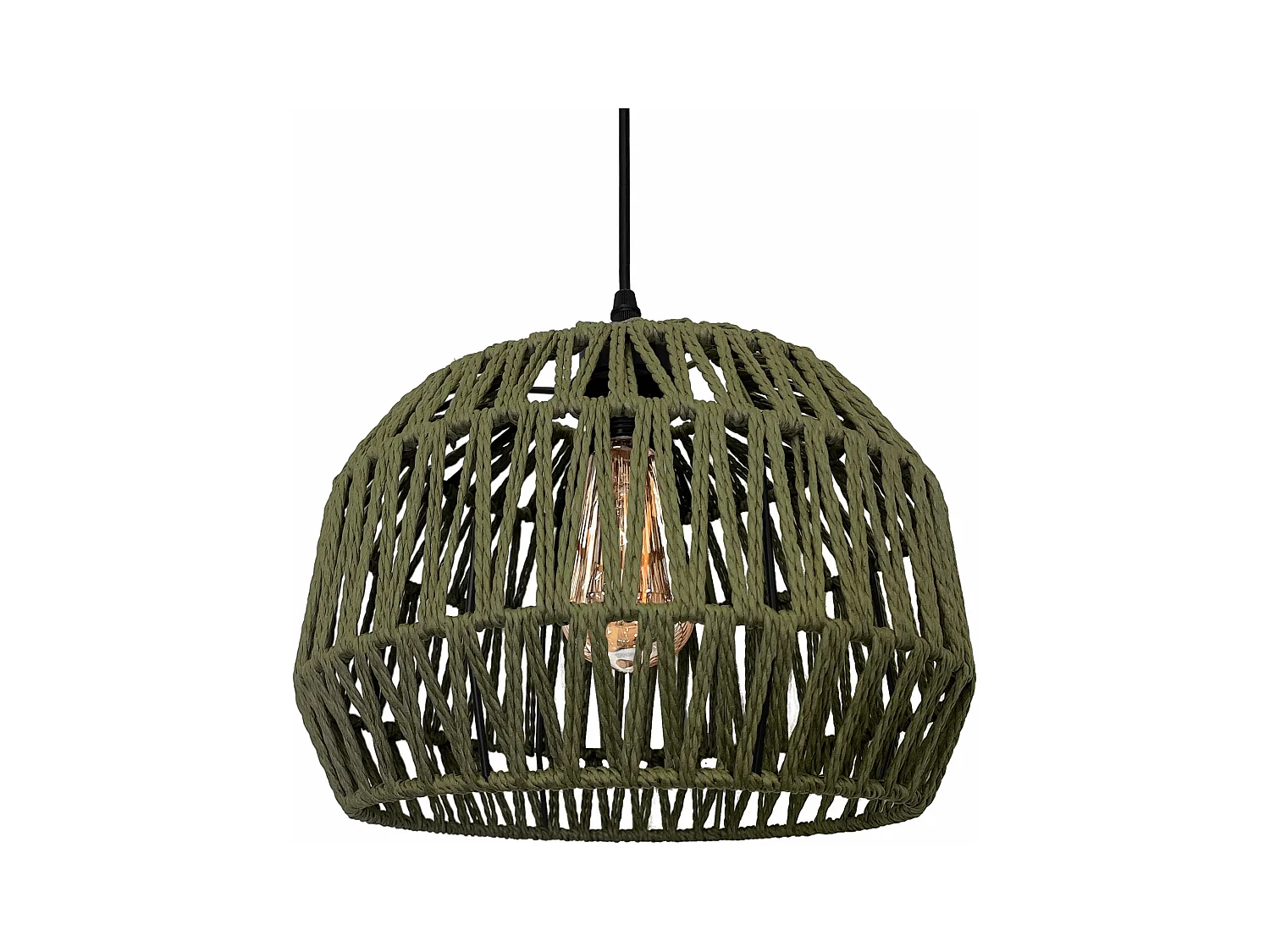 Lampe Suspendue Toolight App1293-1Cp Boho Green