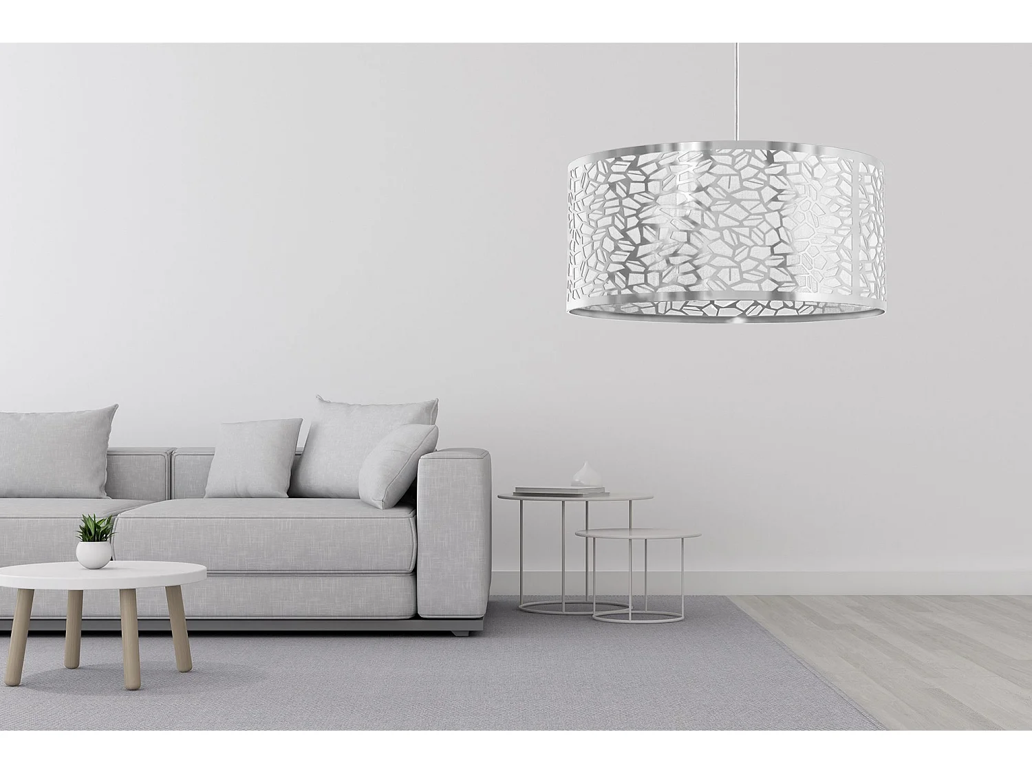 Lampe Suspendue Toolight App1016-1Cp Grey