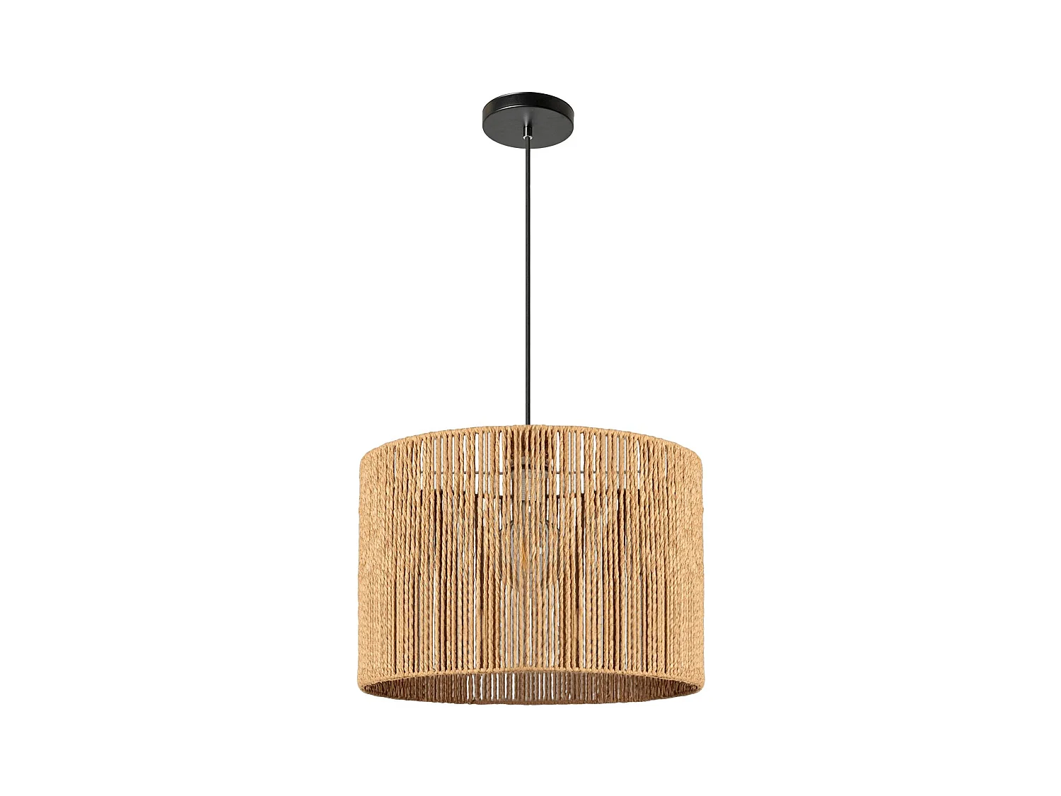 Lampe Suspendue Toolight App1325-1Cp Boho 40Cm Brown