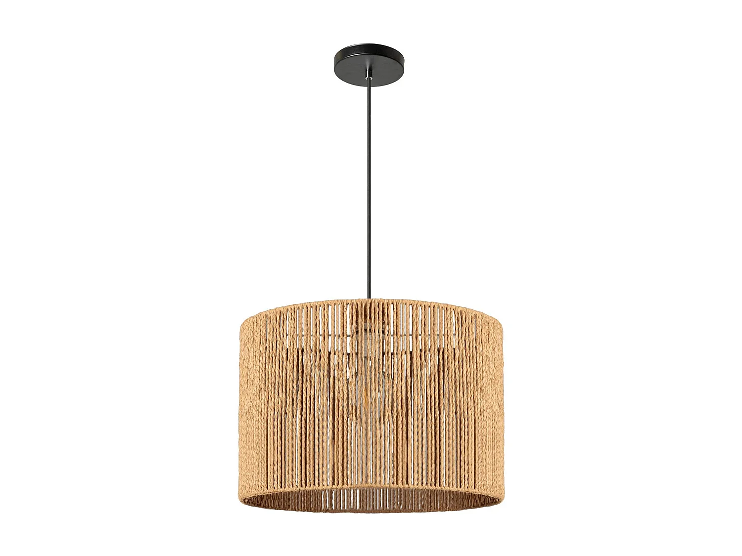 Lampe Suspendue Toolight App1325-1Cp Boho 40Cm Brown