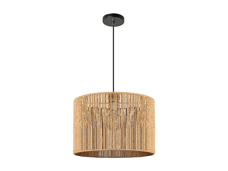 Hanglamp Toolight App1325-1Cp Boho 40Cm Brown