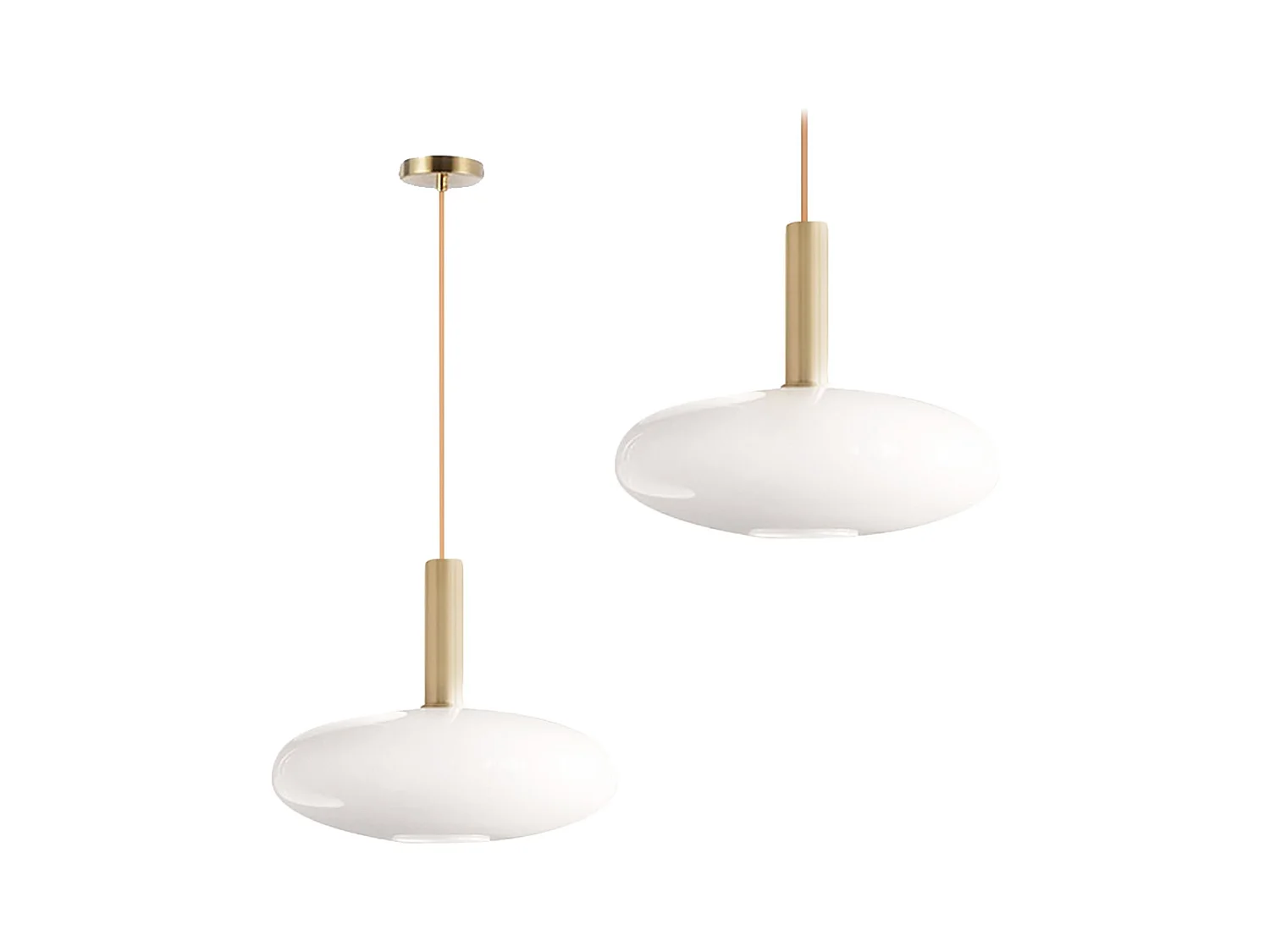 Lampe Suspendue Toolight App668-1Cp Gold White