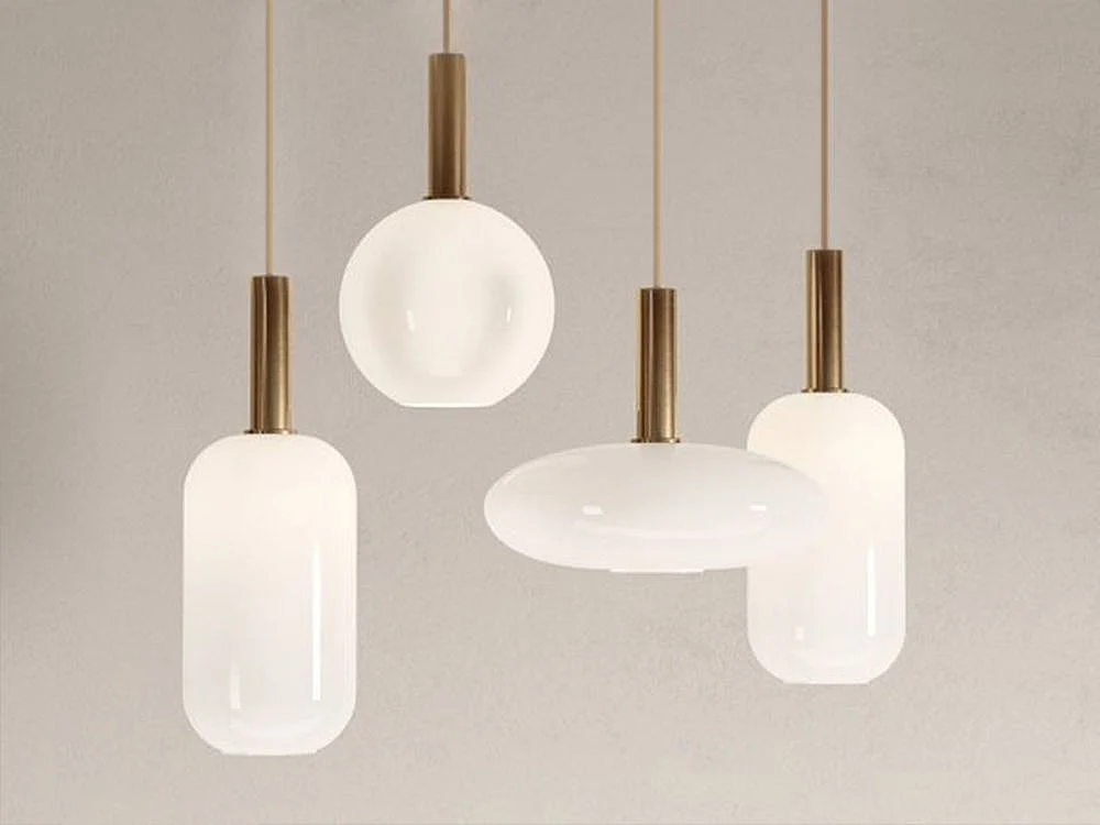 Candeeiro Suspenso Toolight App668-1Cp Gold White