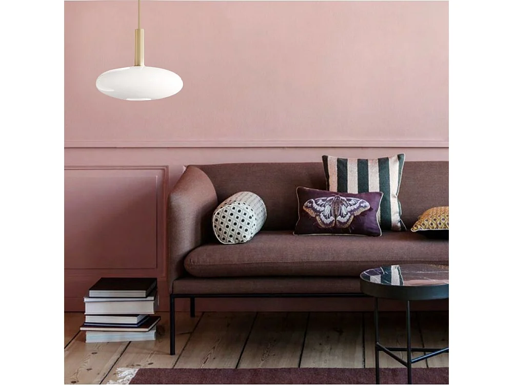 Candeeiro Suspenso Toolight App668-1Cp Gold White