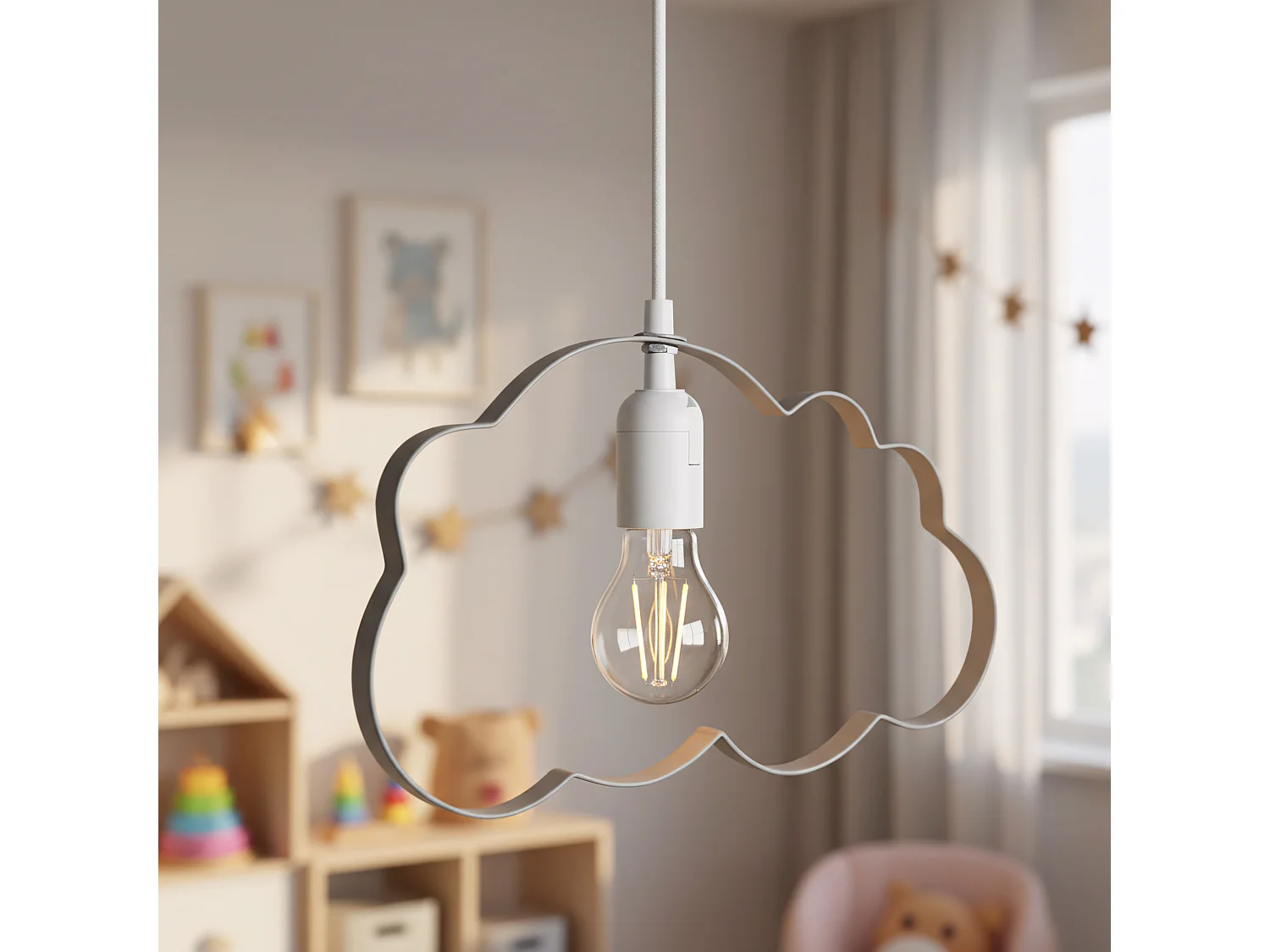 Lampe Suspendue Toolight Lh2077-2 Grey