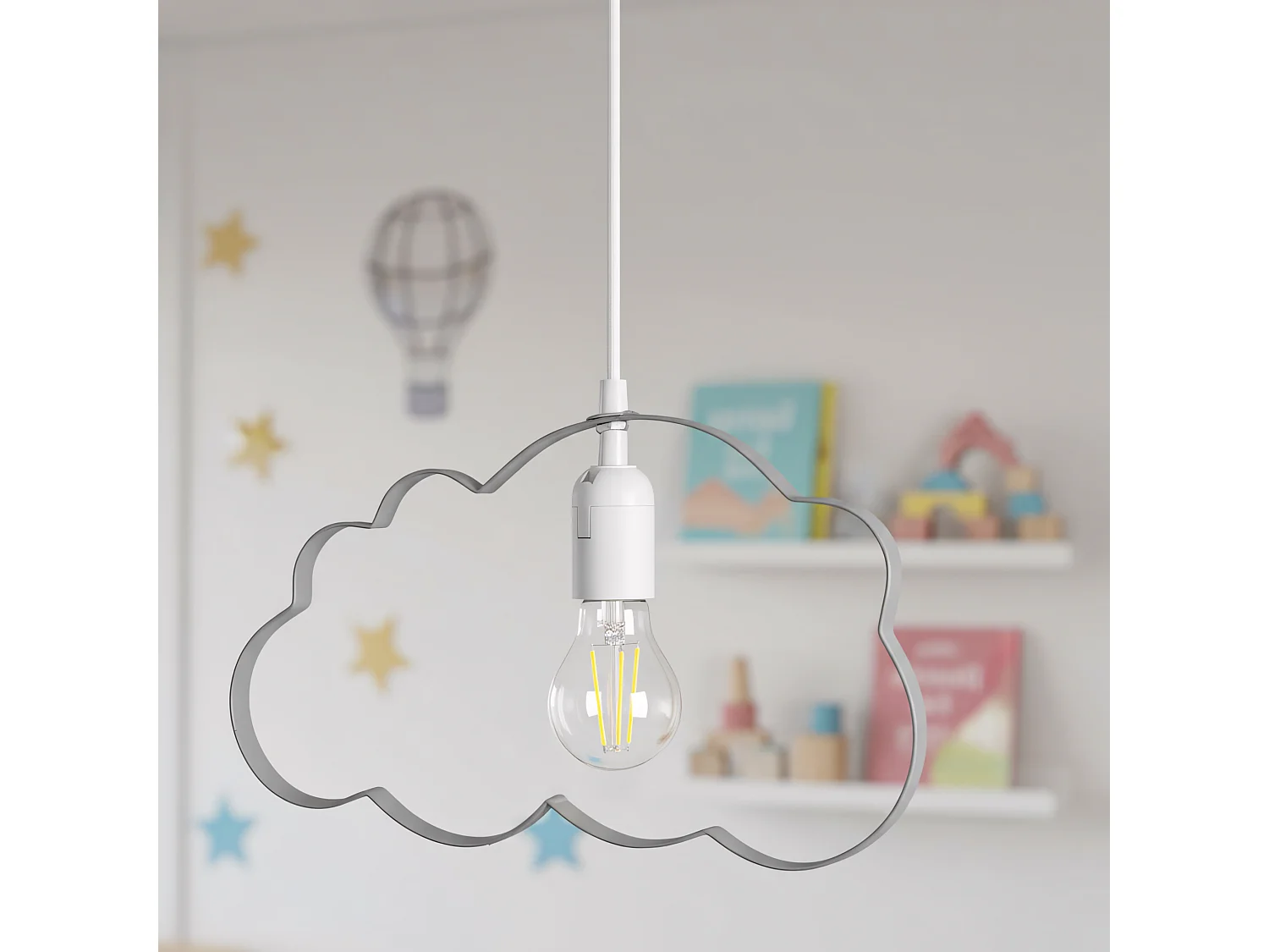 Lampe Suspendue Toolight Lh2077-2 Grey