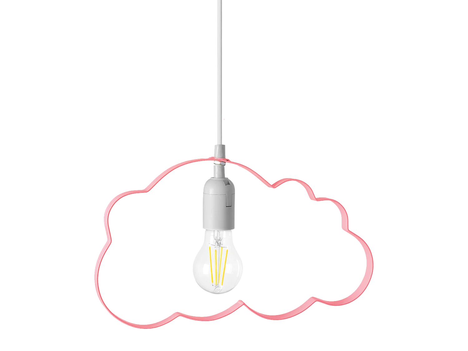 Candeeiro Suspenso Toolight Kids Lh2077 Pink