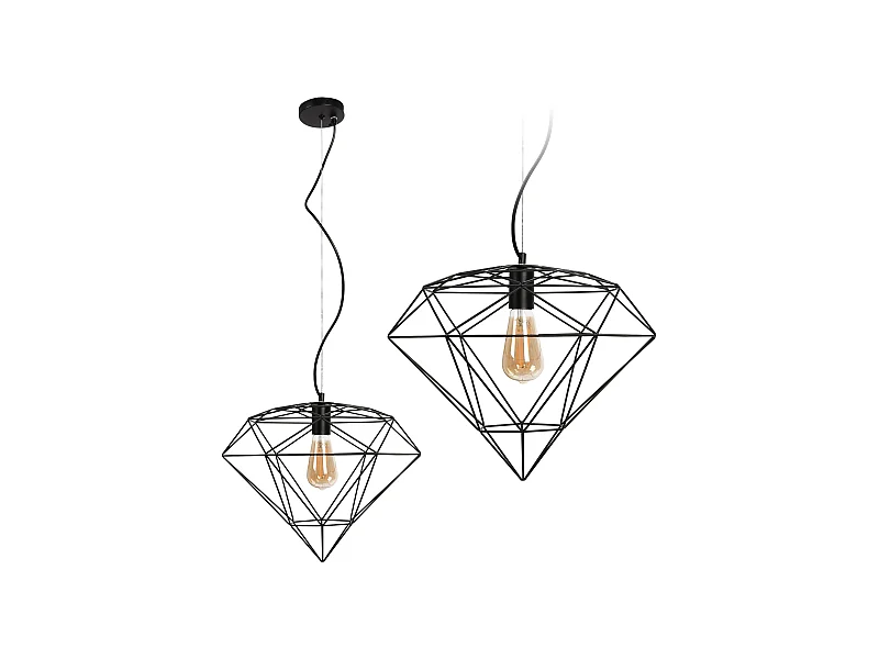 Lampe Suspendue Toolight App563-1Cp Black