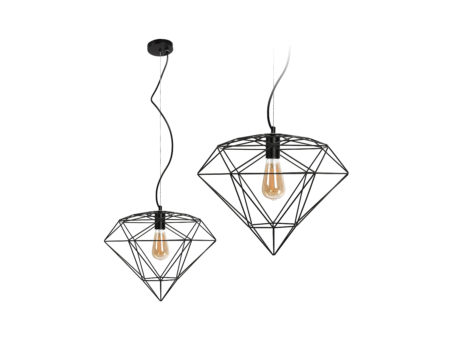 Lampe Suspendue Toolight App563-1Cp Black