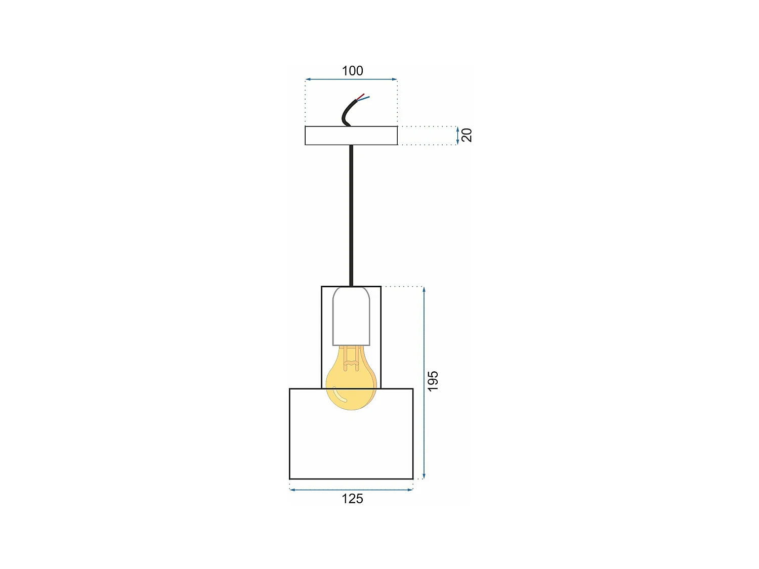 Lampe Suspendue Toolight App285-1Cp Grey