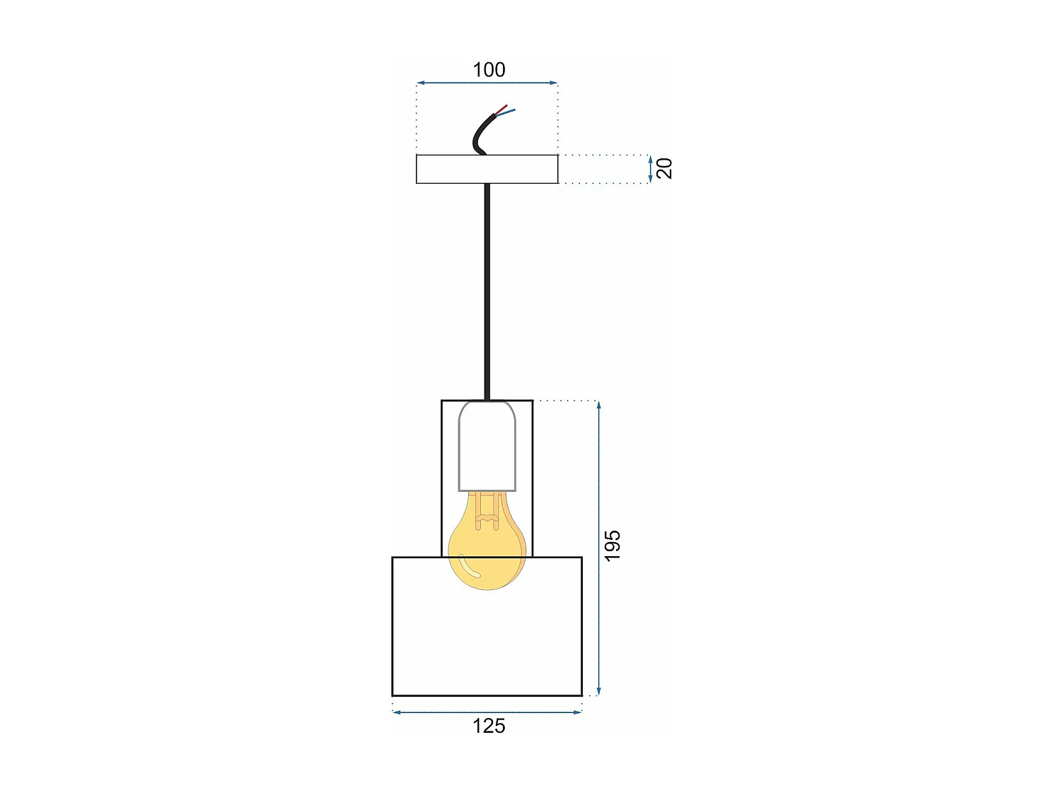 Lampe Suspendue Toolight App285-1Cp Grey