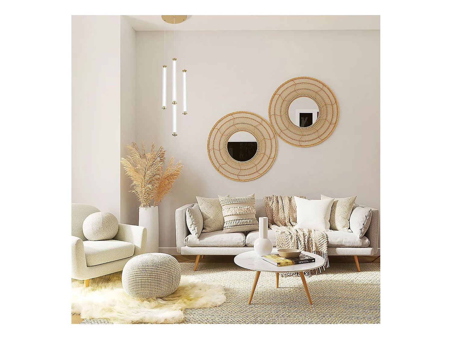 Hanglamp Toolight Led G024-4Cpr Gold