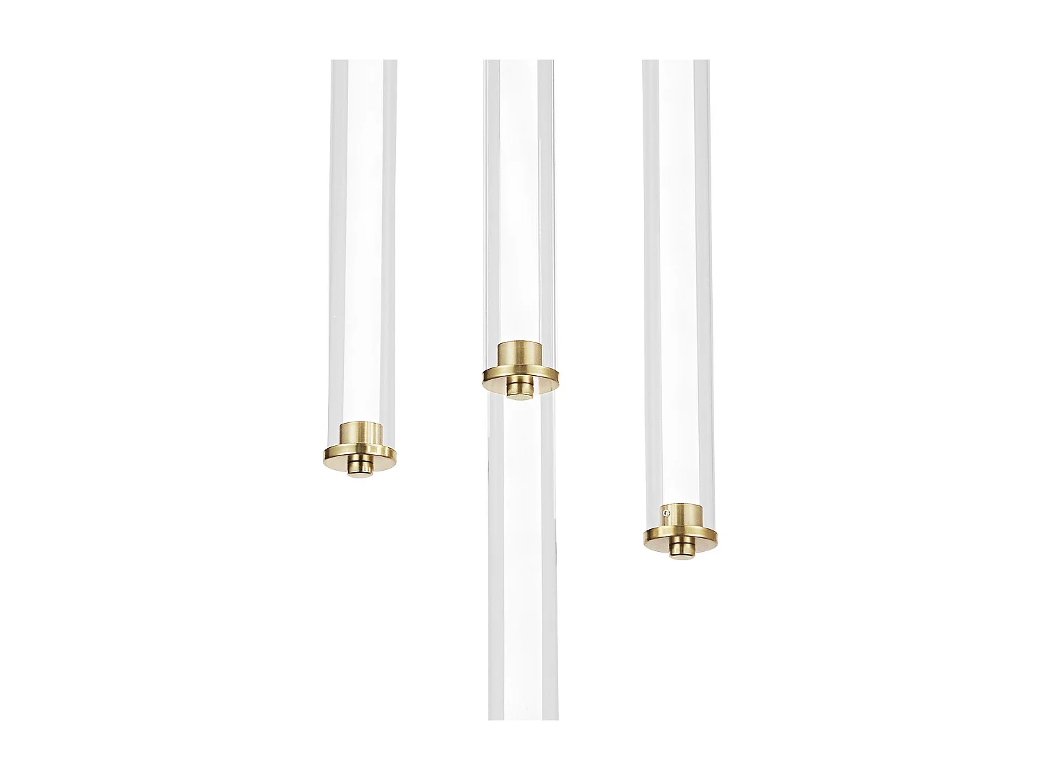 Toolight LED G024-4CPR hængelampe guld 133,5X25,5X41,5CM