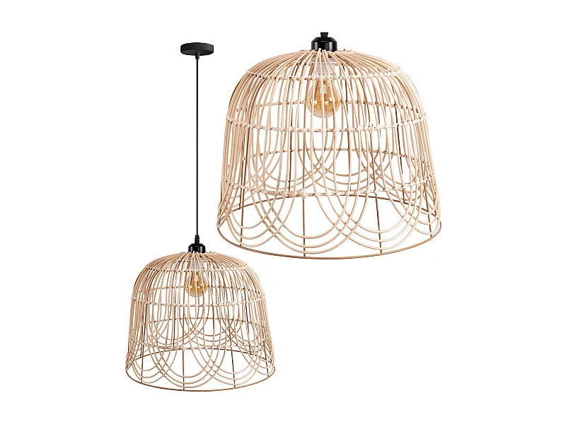 Lampe Suspendue Toolight App1352-1Cp 40Cm Beige