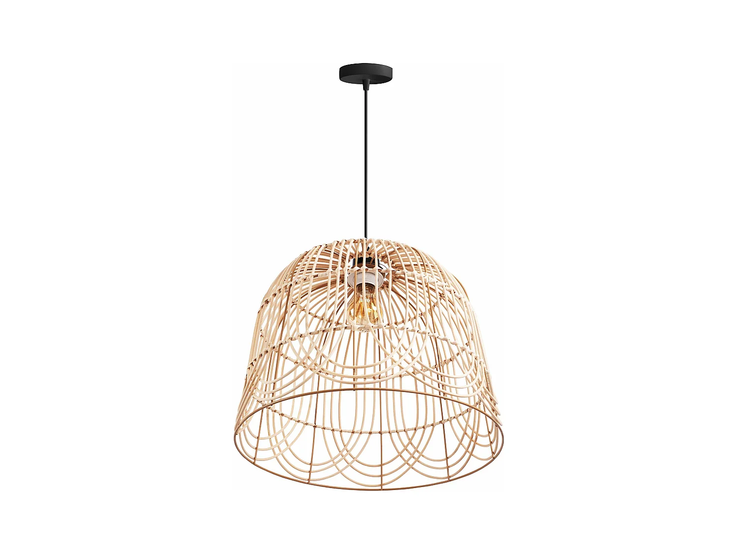 Lampe Suspendue Toolight App1352-1Cp 40Cm Beige