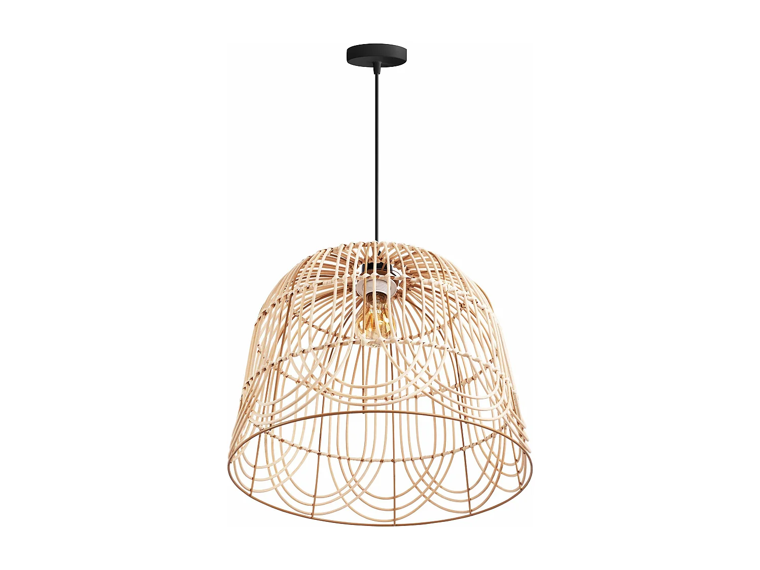 Lampe Suspendue Toolight App1352-1Cp 40Cm Beige