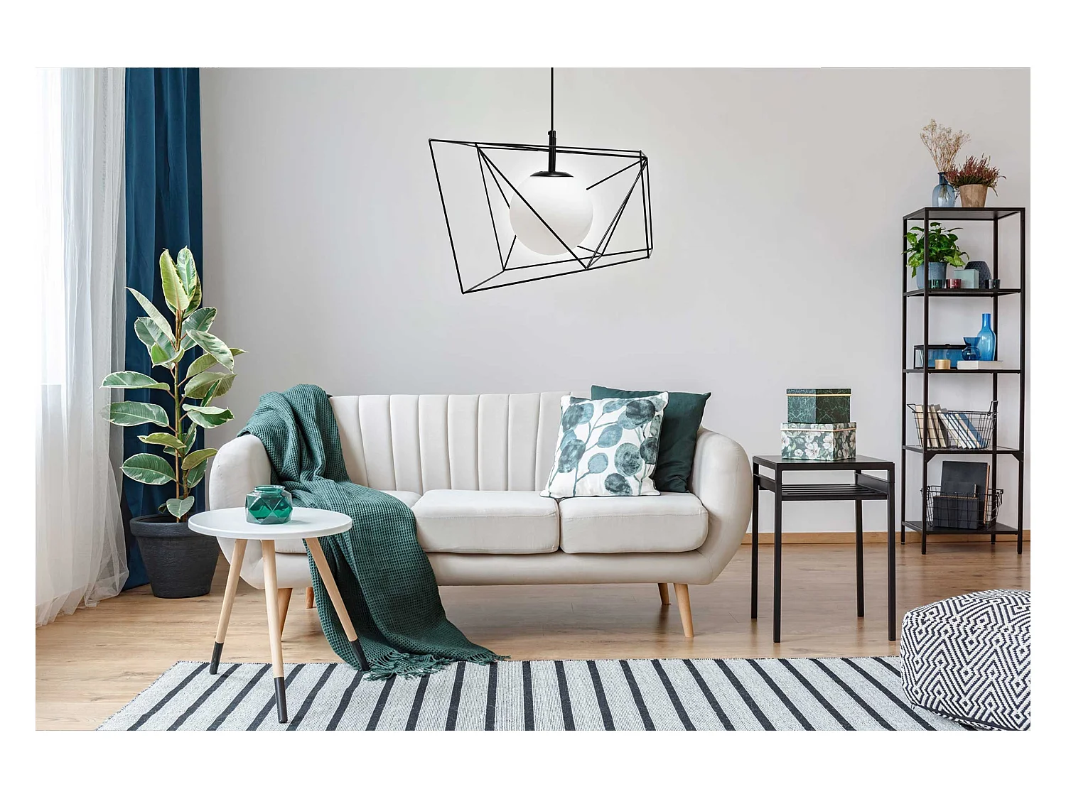 Lampe Suspendue Toolight App1022-1Cp Black