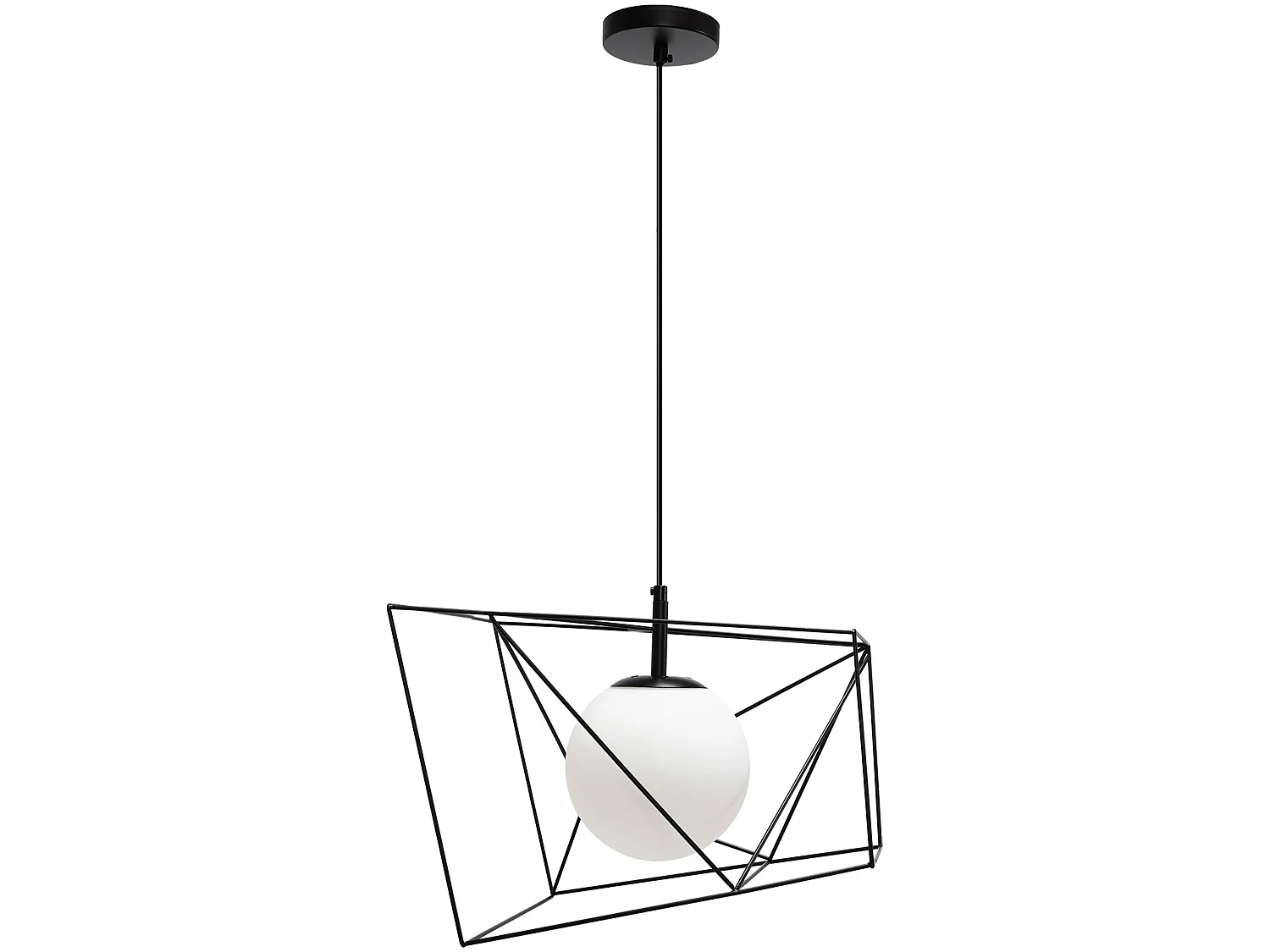 Toolight APP1022-1CP hængelampe sort 26X34X26CM