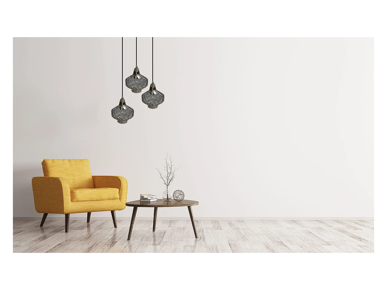 Hanglamp Toolight App1122-1Cp Grey
