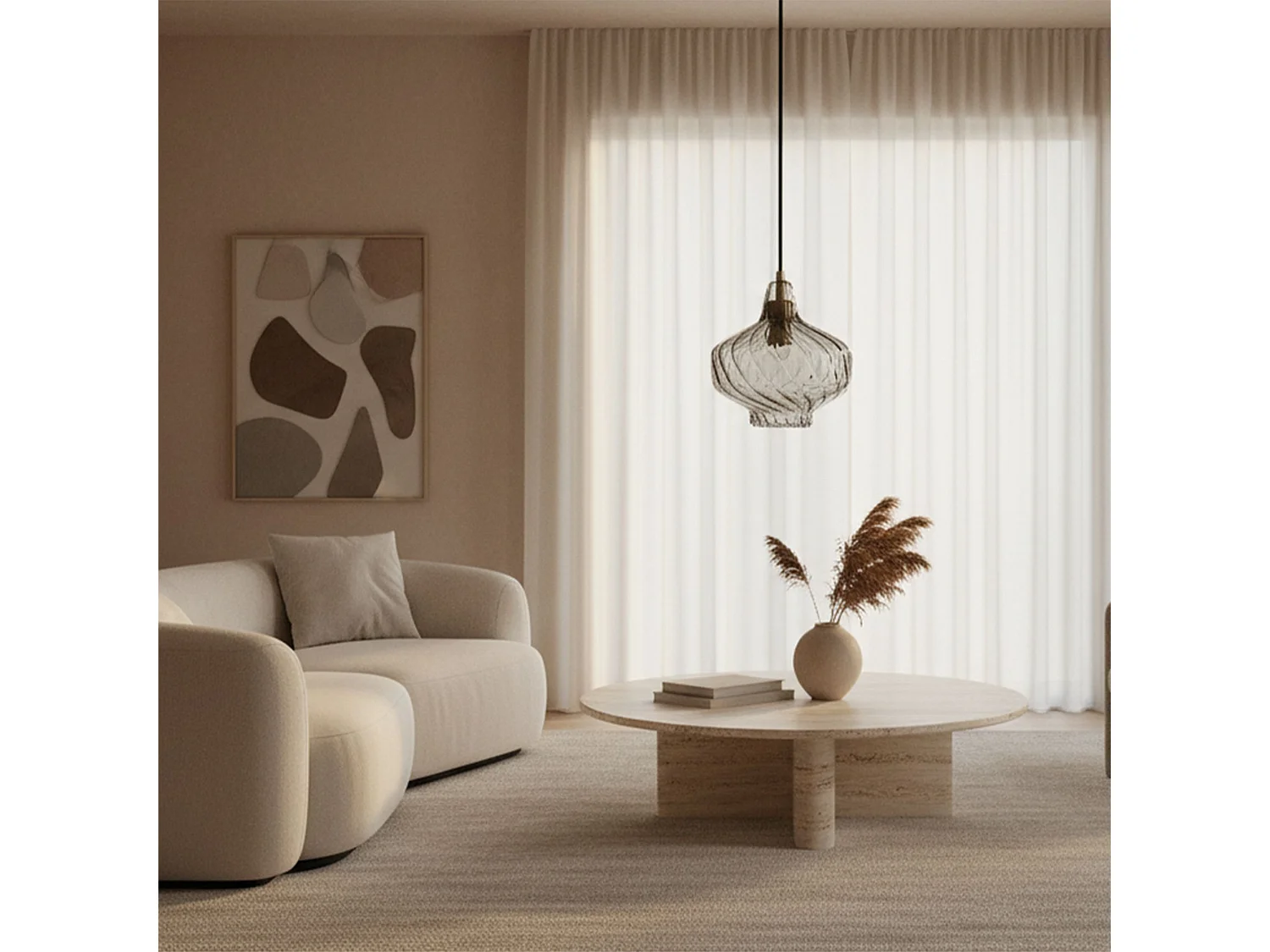 Lampe Suspendue Toolight App1122-1Cp Grey