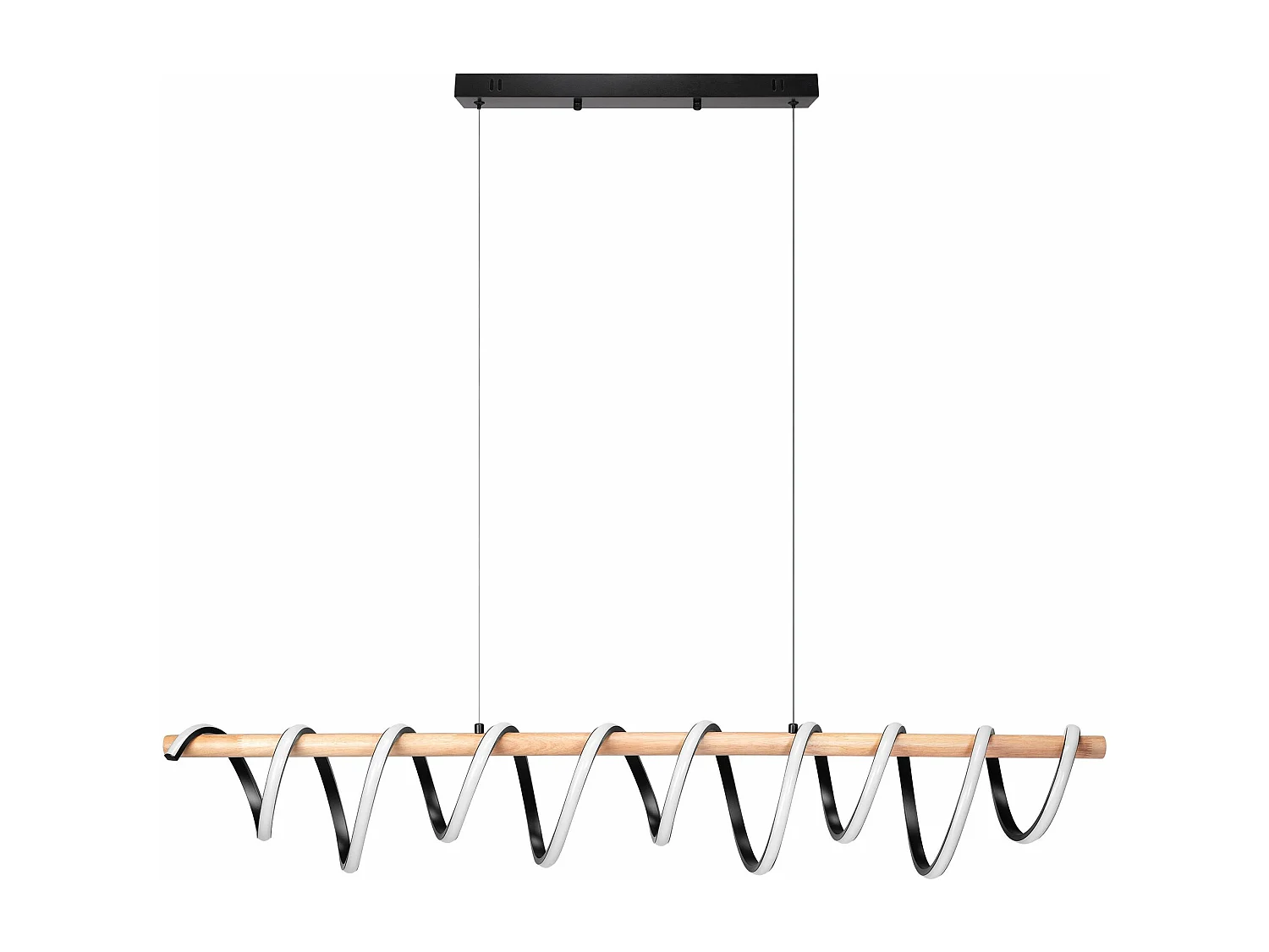 Lampe Suspendue Toolight Led App1288-Cp Black