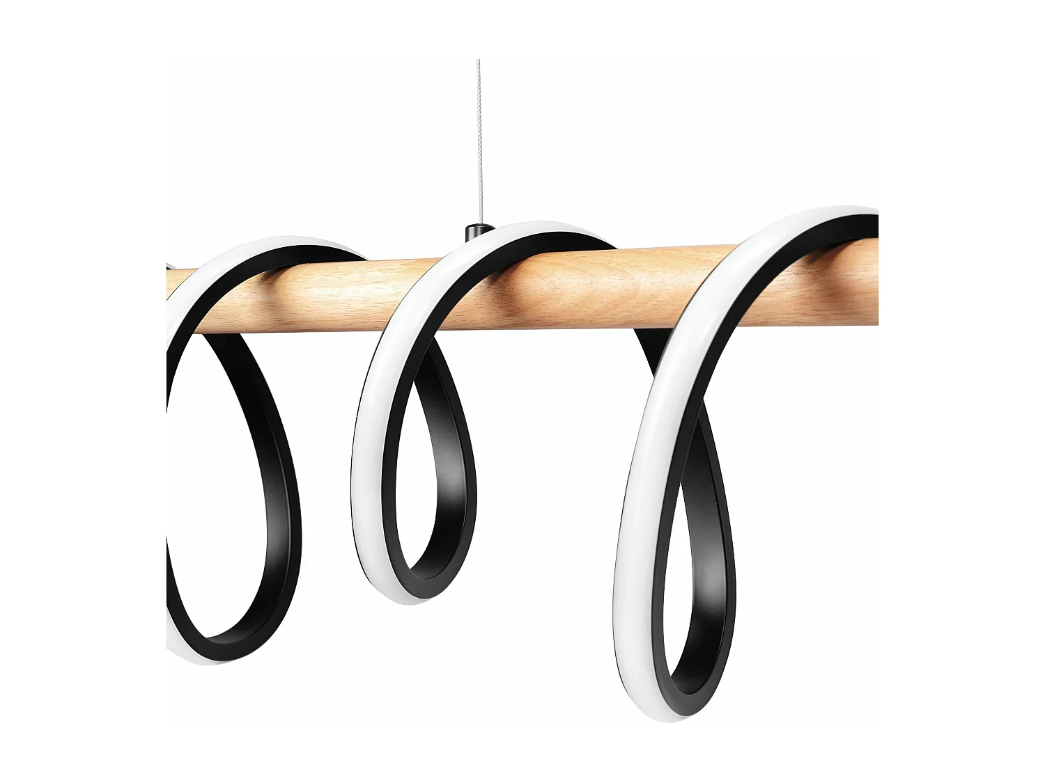 Lampe Suspendue Toolight Led App1288-Cp Black