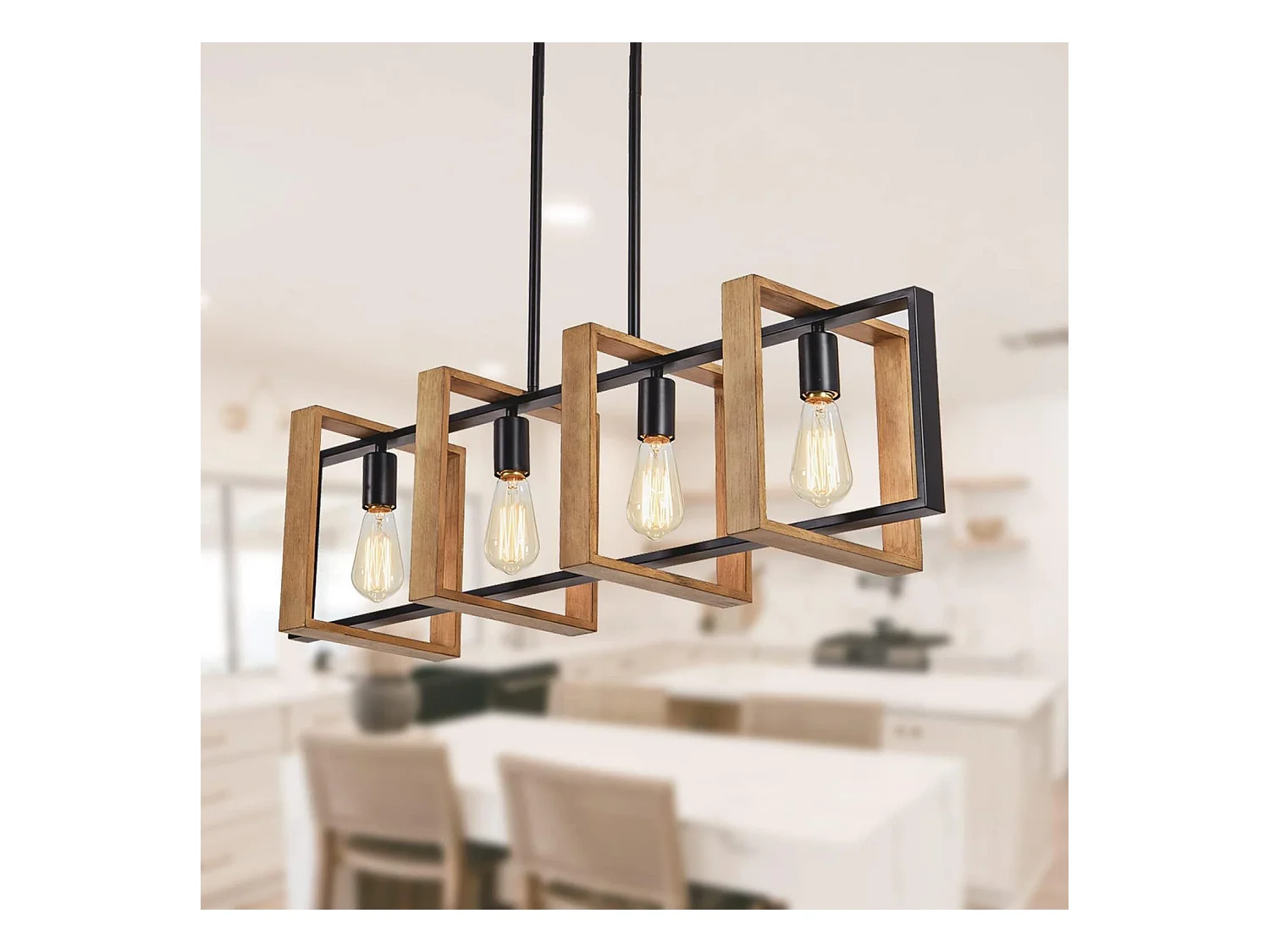 Lampe Suspendue Toolight App1583-4Cp Black Brown