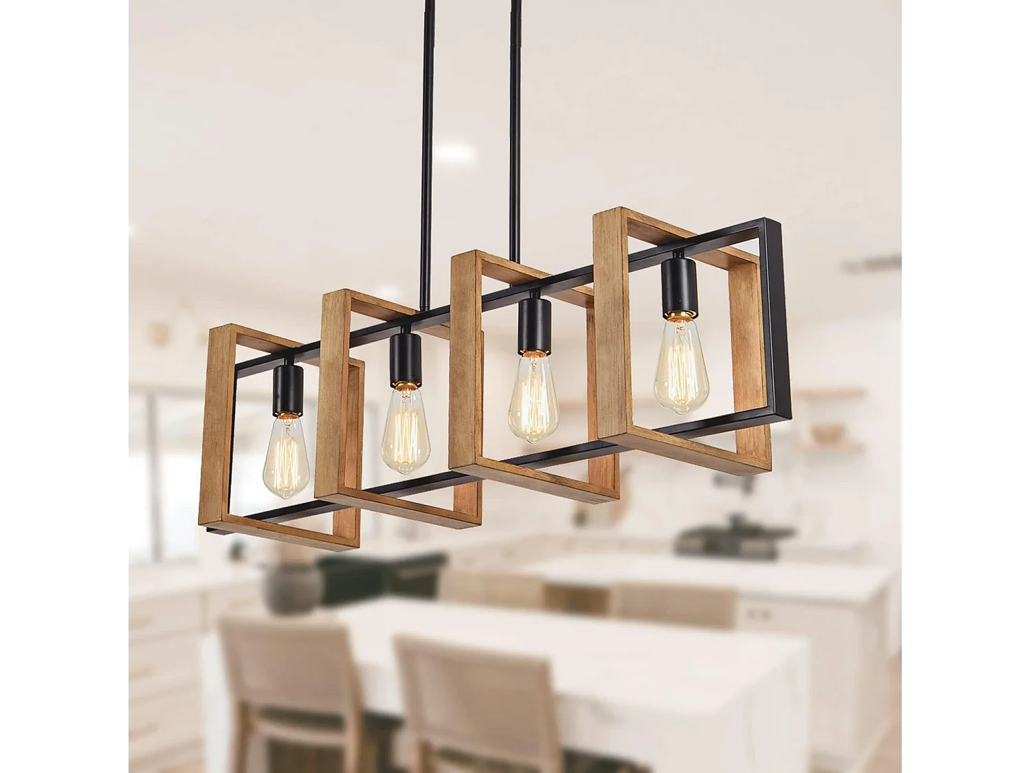 Lampe Suspendue Toolight App1583-4Cp Black Brown