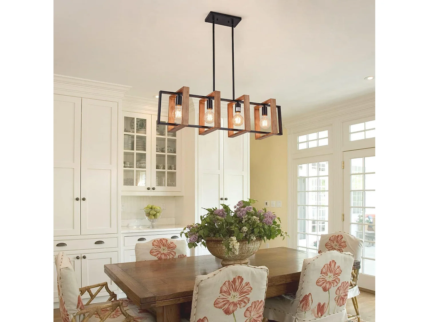 Lampe Suspendue Toolight App1583-4Cp Black Brown