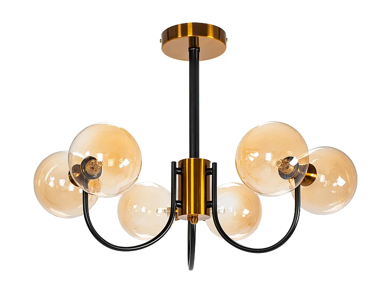 Lampe Suspendue Toolight App1120-6Cp Black