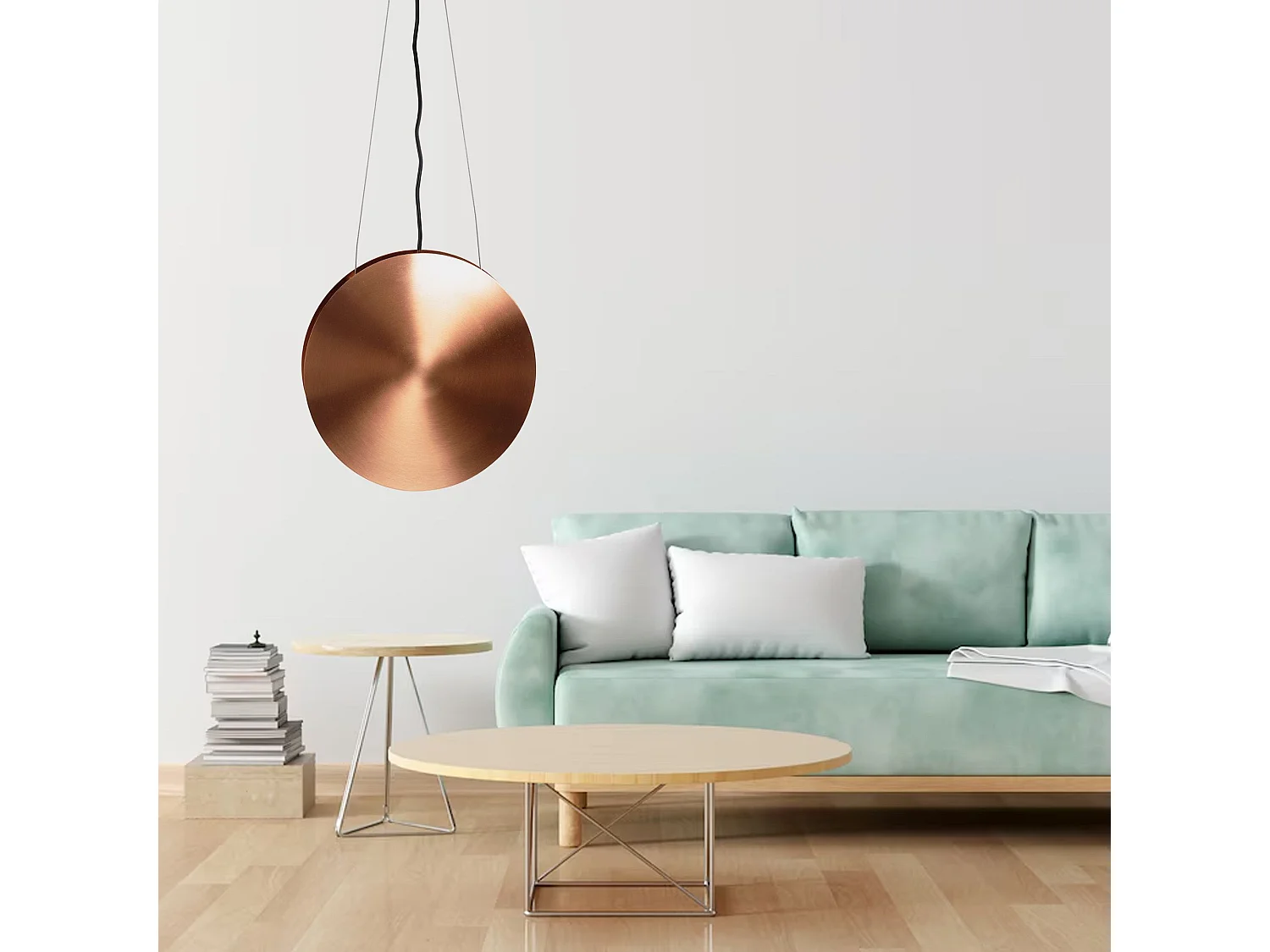 Lampe Suspendue Toolight Led App1378-Cp Black Copper