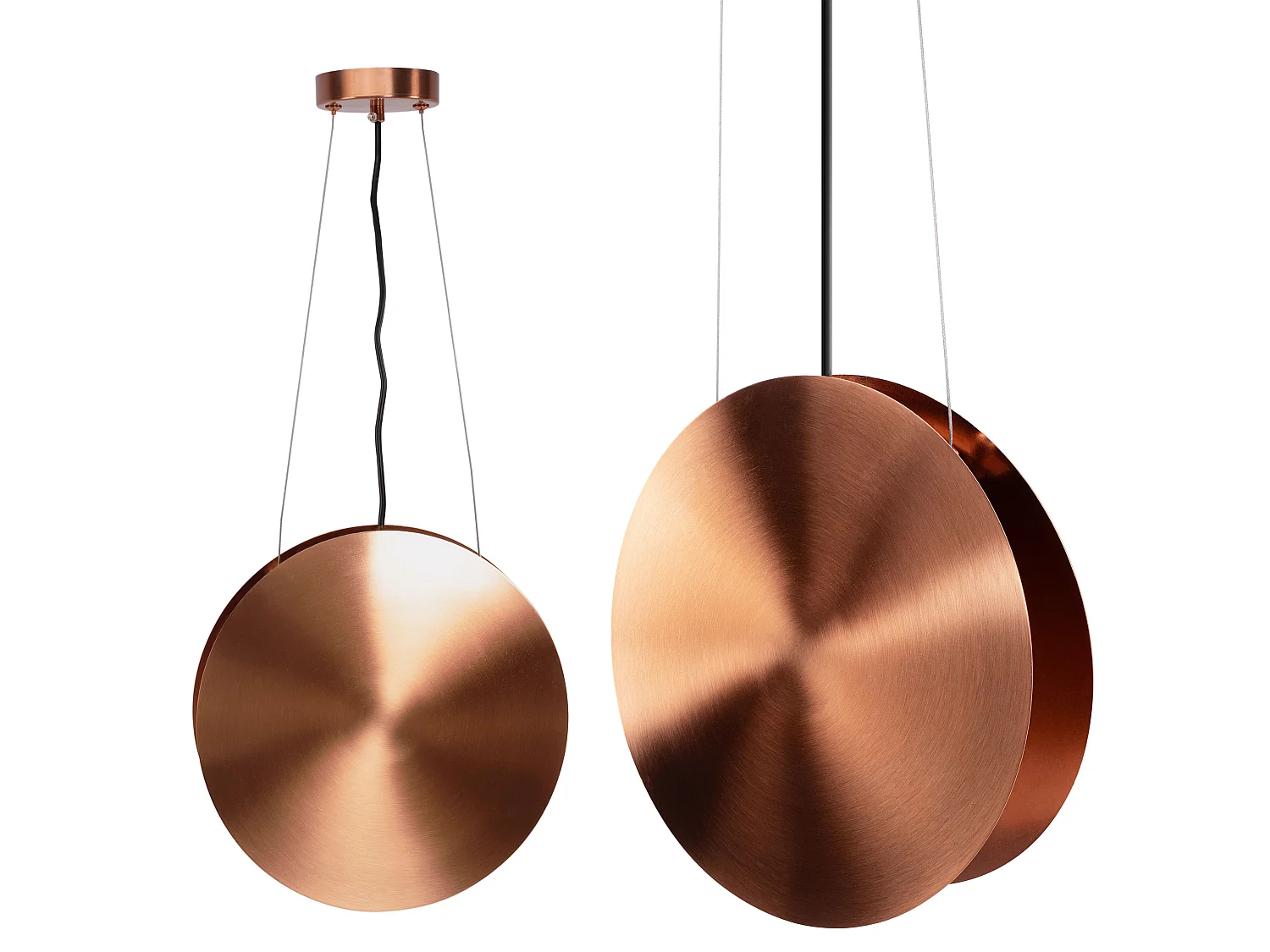 Hängelampe Toolight Led App1378-Cp Black Copper