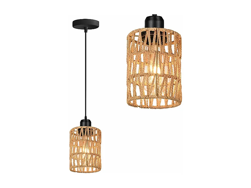 Lampe Suspendue Toolight App1622-1Cp Boho Beige