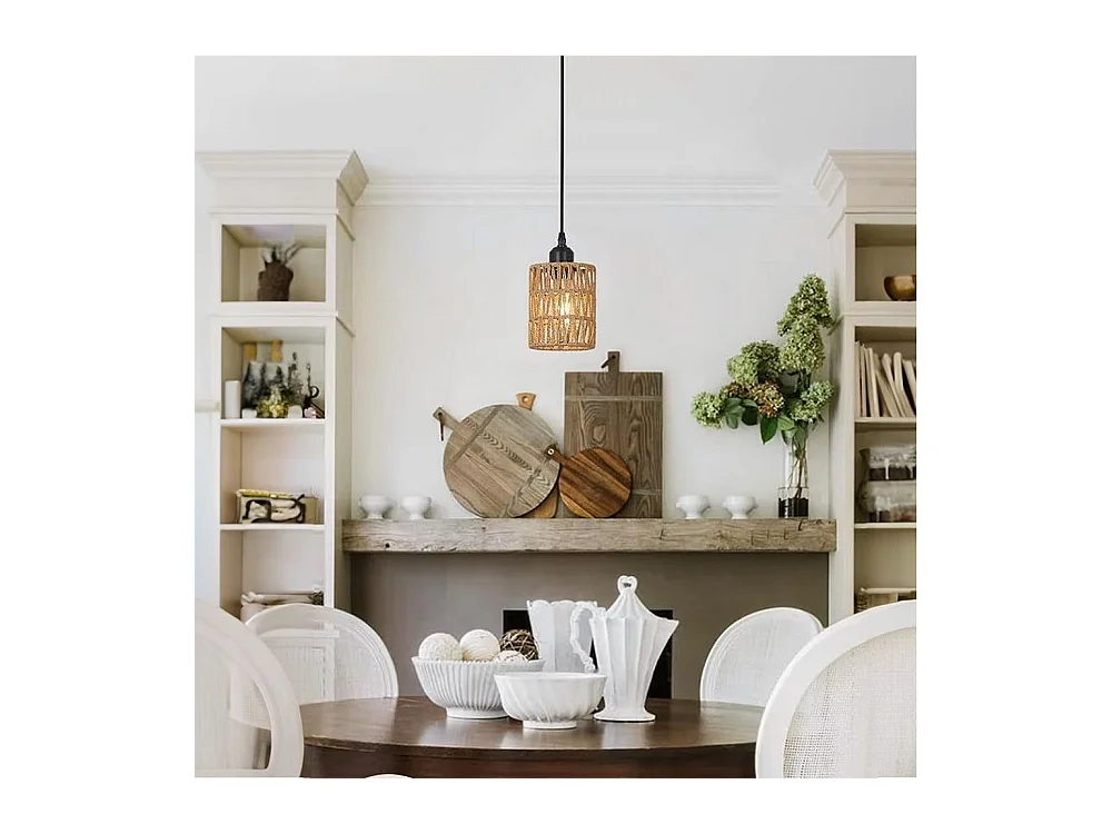 Hanglamp Toolight App1622-1Cp Boho Beige