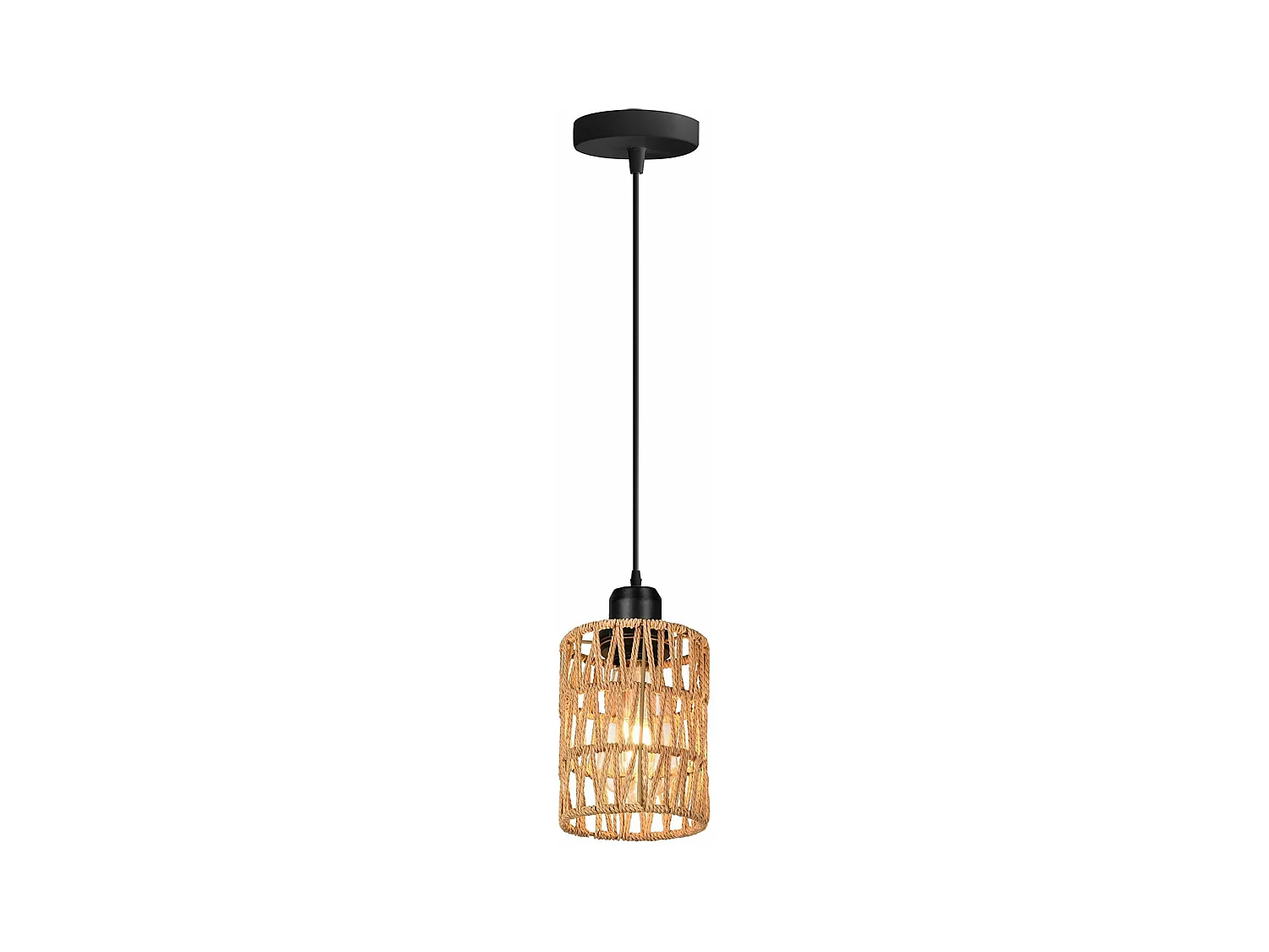 Hanglamp Toolight App1622-1Cp Boho Beige