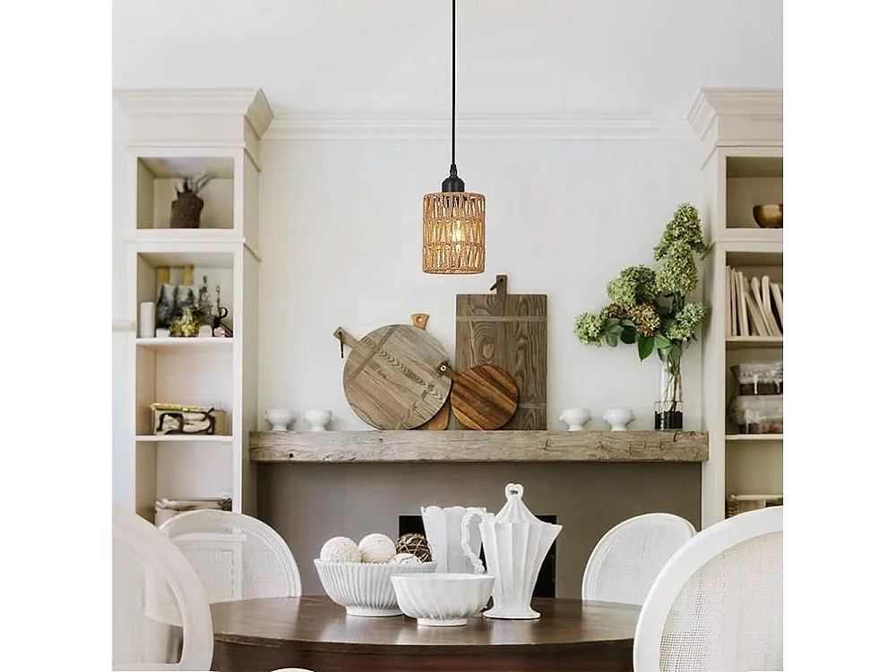 Hanglamp Toolight App1622-1Cp Boho Beige