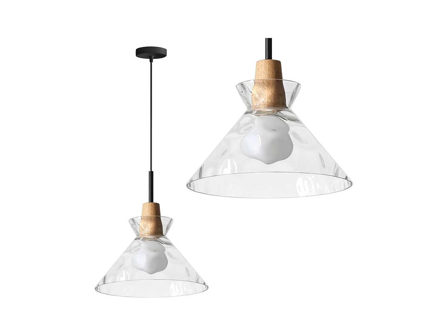 Lampe Suspendue Toolight App1183-1Cp Black