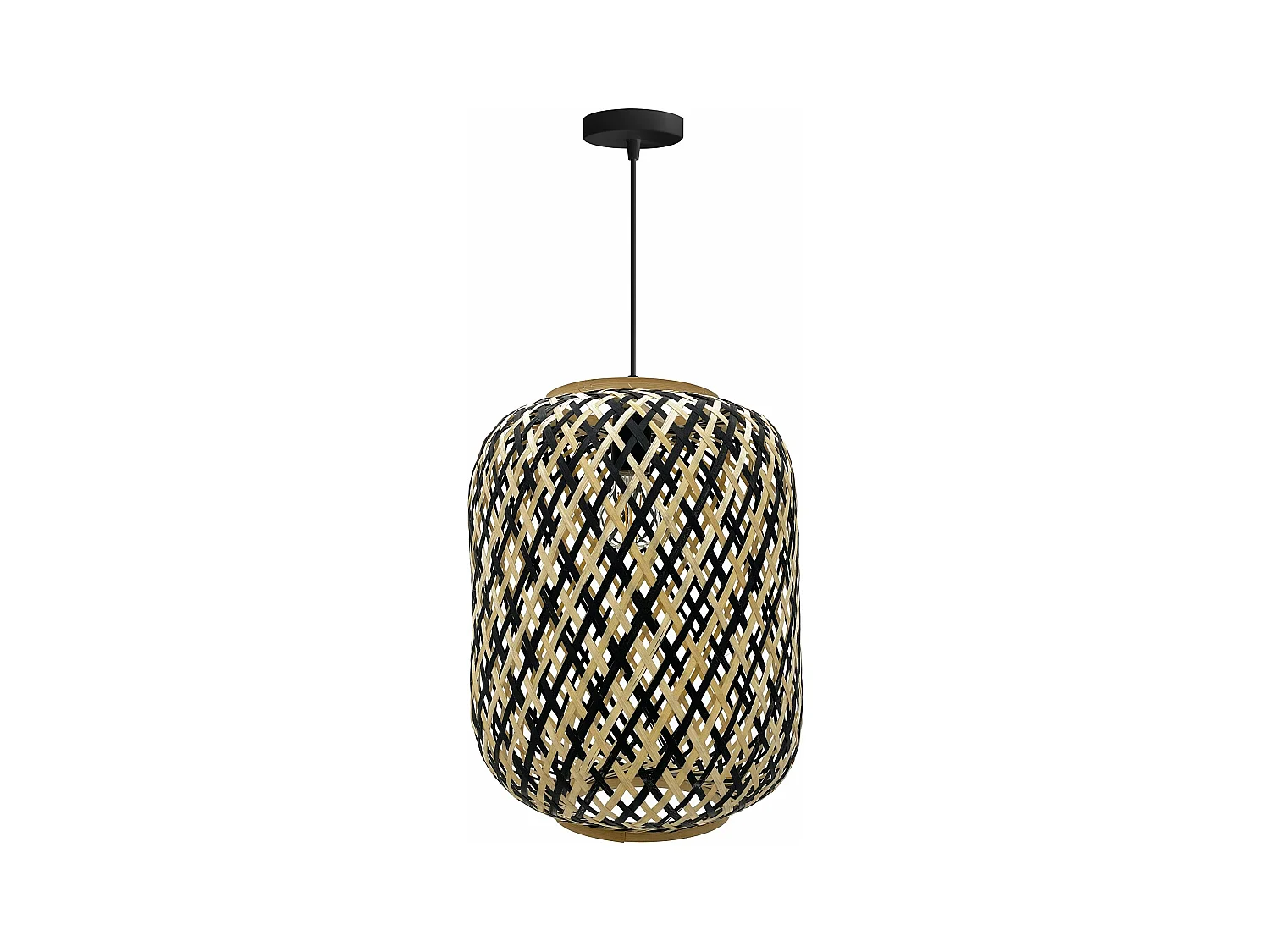 Lampe Suspendue Toolight App1312-1Cp Boho Black