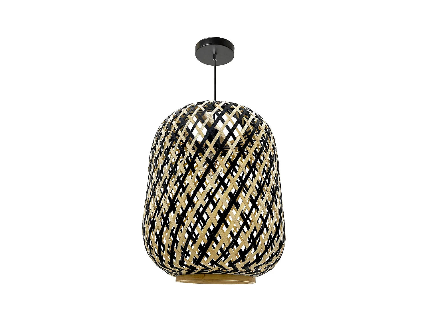 Lampe Suspendue Toolight App1312-1Cp Boho Black