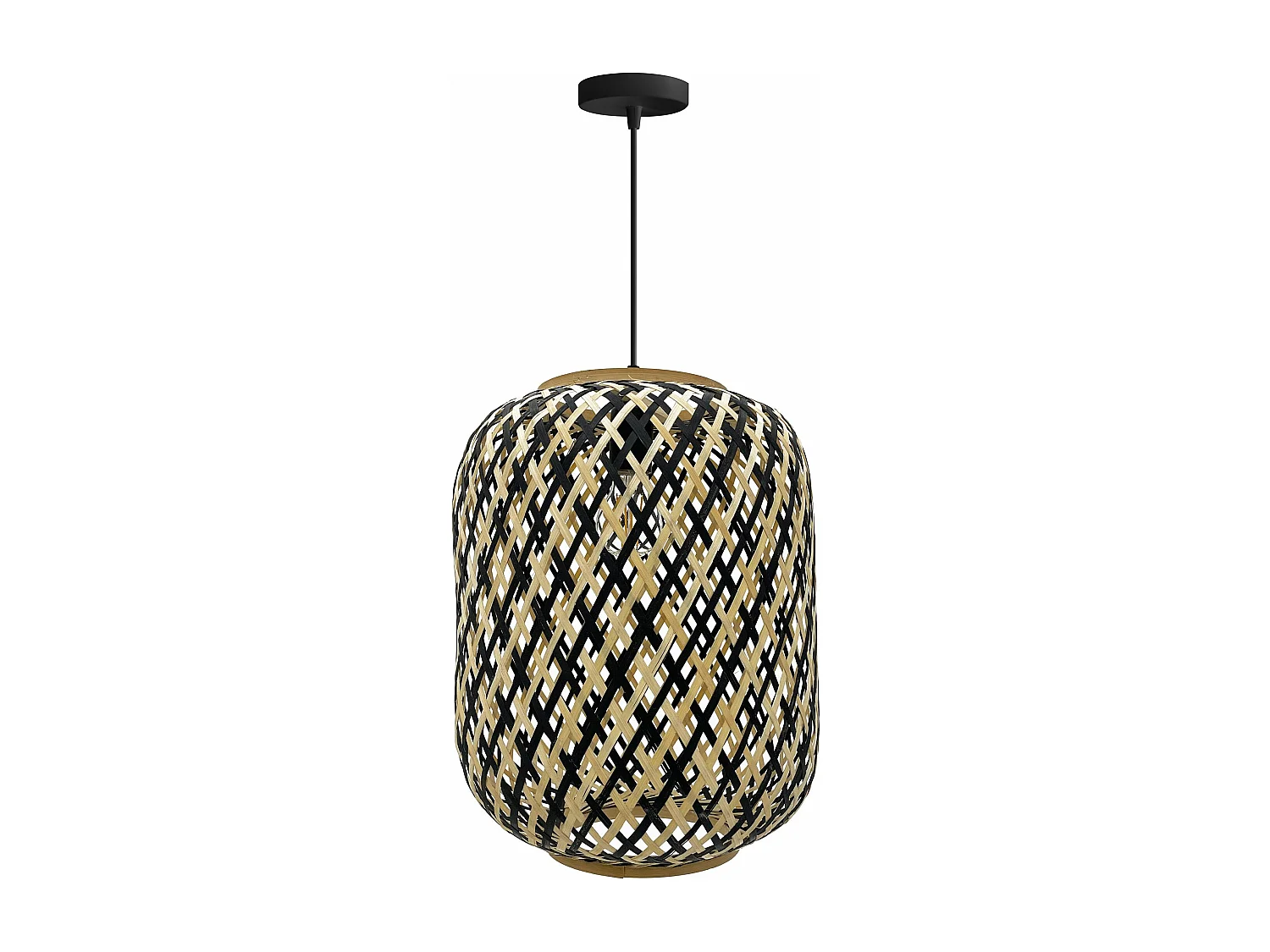 Lampe Suspendue Toolight App1312-1Cp Boho Black