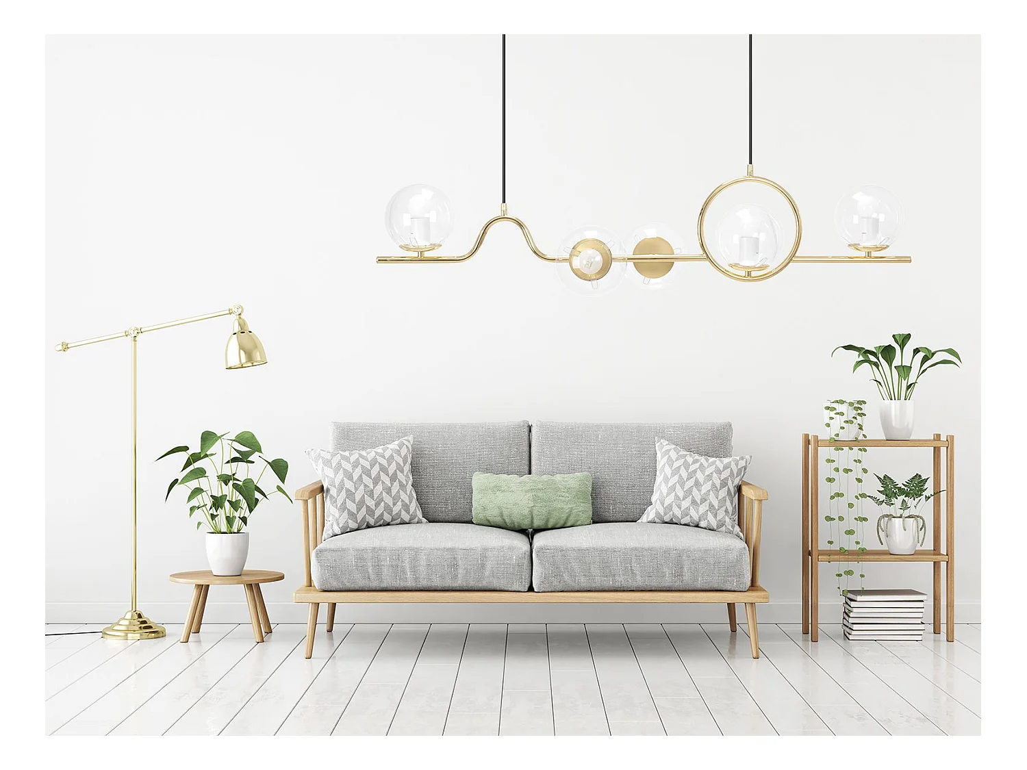 Lampada Toolight App1023-5Cp Gold