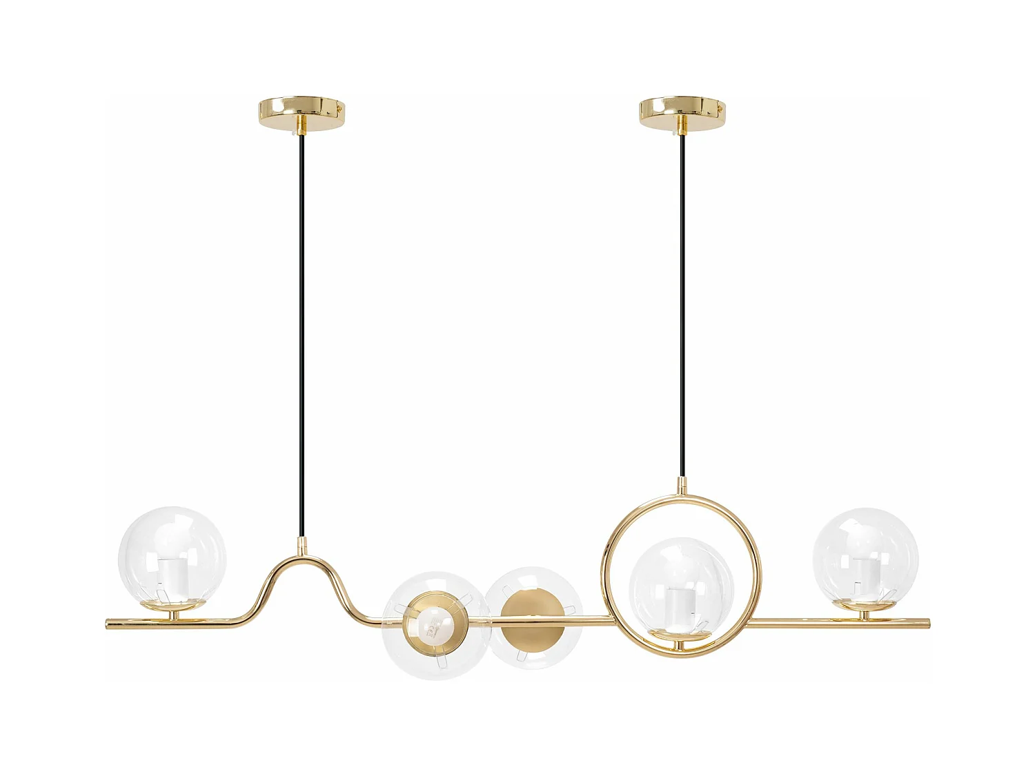 Lampe Suspendue Toolight App1023-5Cp Gold