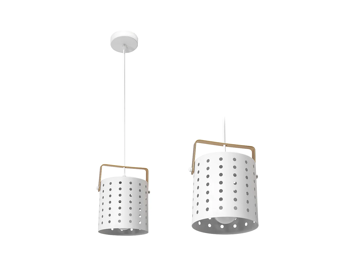 Lampe Suspendue Toolight App957-1Cp Round 20Cm White