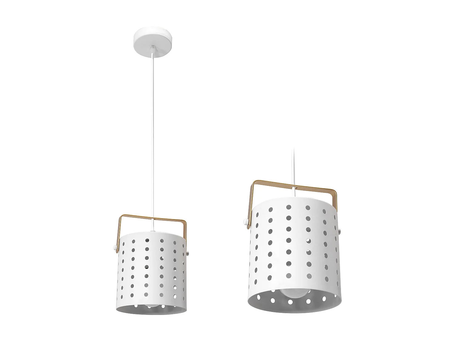 Lampe Suspendue Toolight App957-1Cp Round 20Cm White