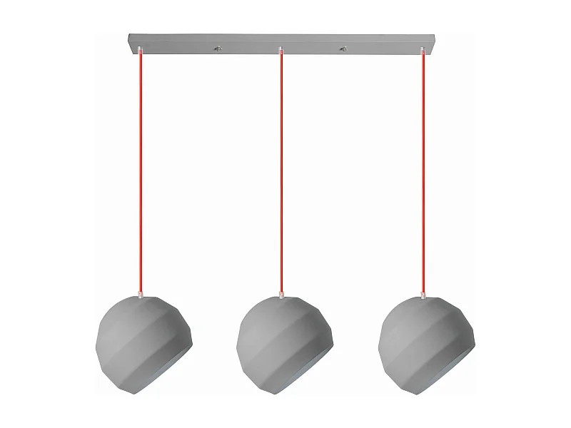 Lámpara Toolight App384-3Cpr Grey