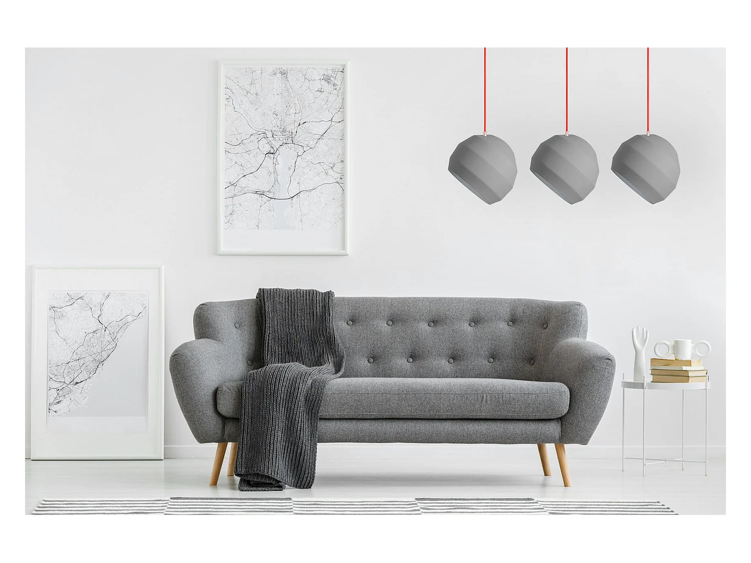 Lámpara Toolight App384-3Cpr Grey