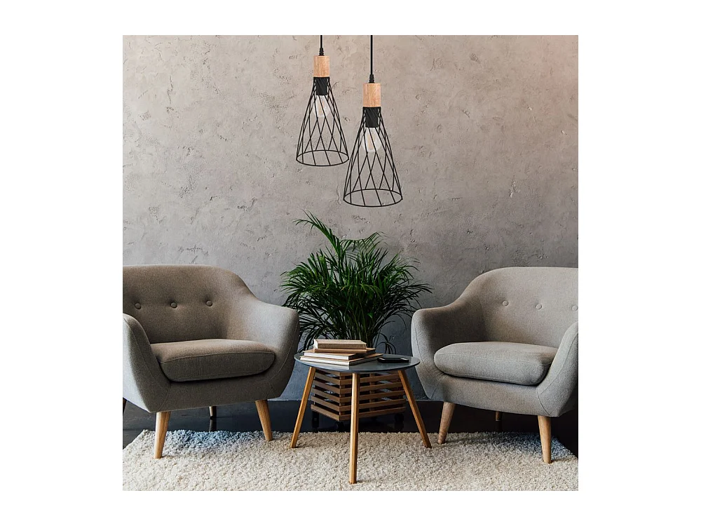 Lampe Suspendue Toolight App1268-1Cp Black