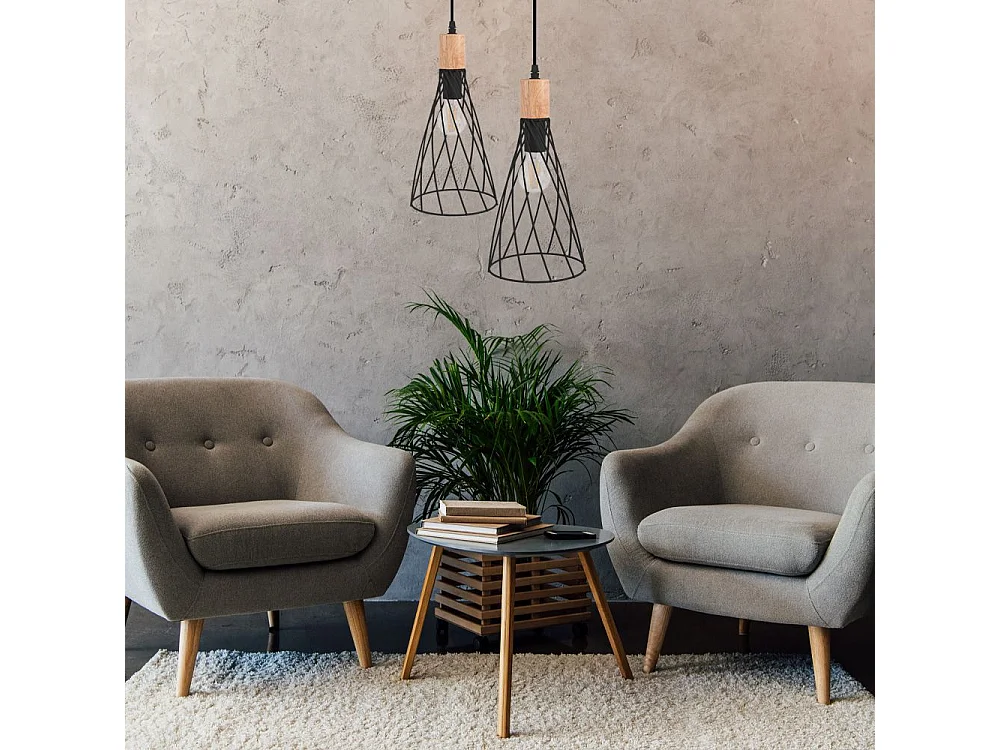 Lampe Suspendue Toolight App1268-1Cp Black